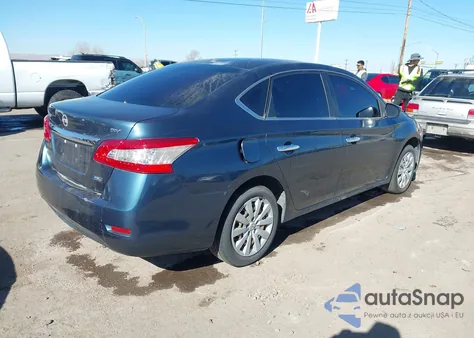 2014 Nissan Sentra Sv z USA, uszkodzony, nr VIN 1N4AB7AP3EN851342